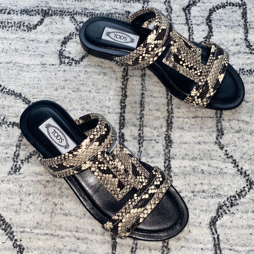 Tods Python Sandal - image 1